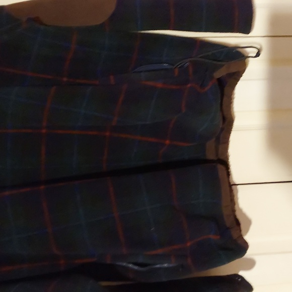 🎃🎃🎃VINTAGE POLO SPORT FLEECE PULLOVER PLAID CLASSIC SIZE L - Picture 5 of 8